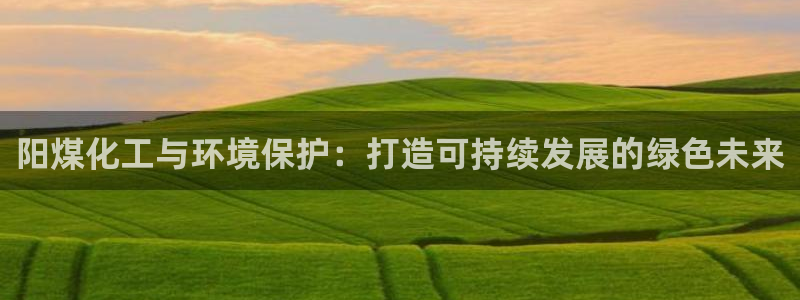 亿万先生007网页登录不了：阳煤化工与环境保护：打造可持续发展的绿色未来