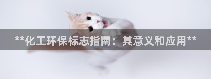亿万第一季字幕：**化工环保标志指南：其意义和应用**