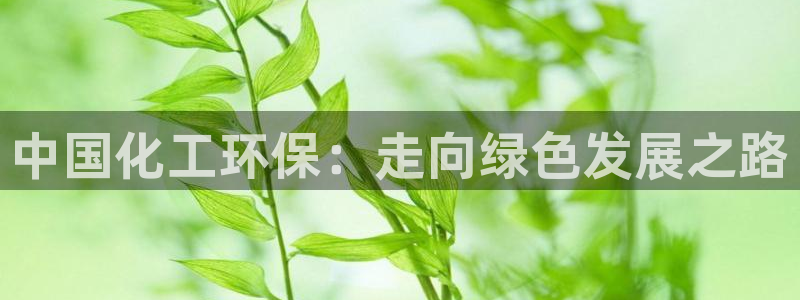 电影亿万：中国化工环保：走向绿色发展之路