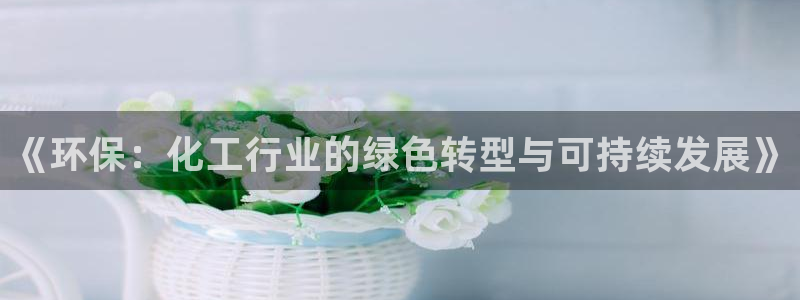 亿万番外：《环保：化工行业的绿色转型与可持续发展》