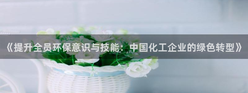 亿万手游平台官网：《提升全员环保意识与技能：中国化工企业的绿色转型》