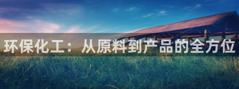 亿万先生网站：环保化工：从原料到产品的全方位