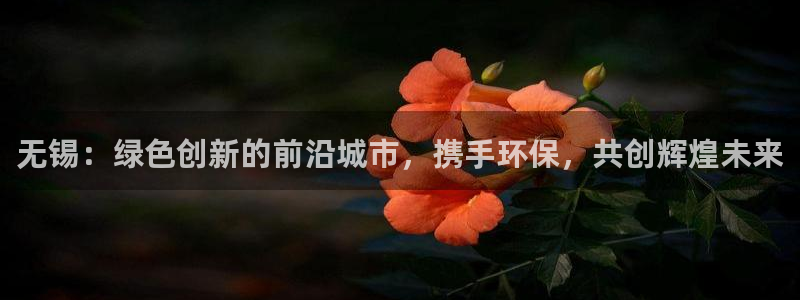 亿万先生客服：无锡：绿色创新的前沿城市，携手环保，共创辉煌未来