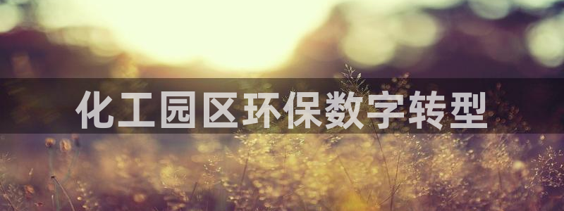 亿万贴吧：化工园区环保数字转型